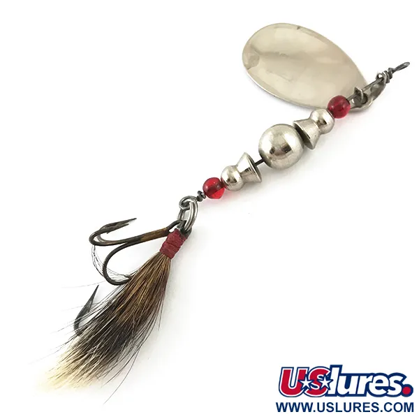 Vintage   Marathon 3, 1/4oz Nickel spinning lure #4544
