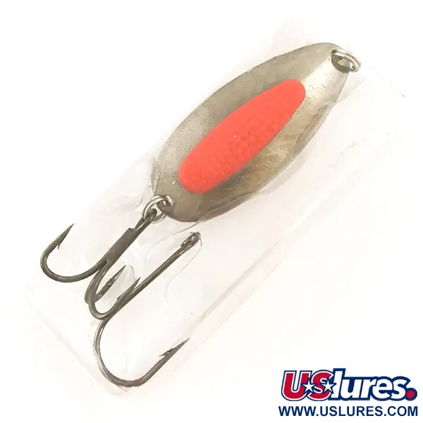   Blue Fox Rattlin Pixee, 3/4oz Rainbow Herring / Pink fishing spoon #4555