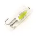   Blue Fox Rattlin Pixee UV, 3/4oz Rainbow Herring / Yellow fishing spoon #4557