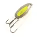   Blue Fox Rattlin Pixee UV, 3/4oz Rainbow Herring / Yellow fishing spoon #4557