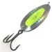   Blue Fox Rattlin Pixee UV, 3/4oz Rainbow Herring / Yellow fishing spoon #4557