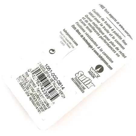 Luhr Jensen Needlefish 2, 3/32oz Fire Tiger fishing spoon #5808