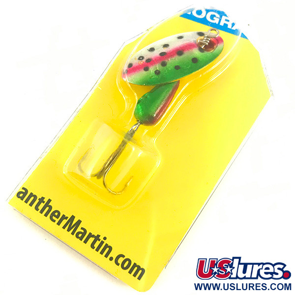   Panther Martin 6, 3/16oz Rainbow Trout spinning lure #4580