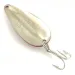 Vintage  Eppinger Dardevle Spinnie, 1/3oz Red / White / Nickel fishing spoon #4586