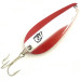 Vintage  Eppinger Dardevle Spinnie, 1/3oz Red / White / Nickel fishing spoon #4586