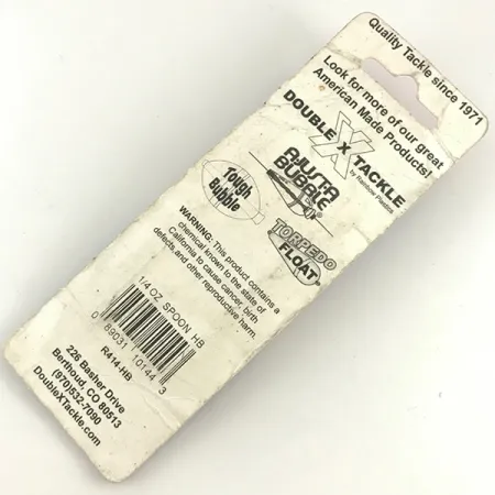 Rainbow Plastics Pot-O-Gold, 1/4oz Hammered Gold fishing spoon #4598