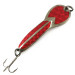 Vintage   Loco 4 Glen Evans, 3/4oz Nickel / Red fishing spoon #4600