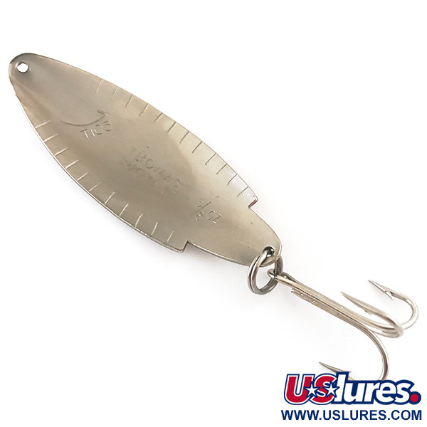 Vintage   Thomas Buoyant, 3/4oz Trout / Silver fishing spoon #4613