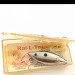   Bill Lewis Rat-L-Trap, 1/3oz Silver fishing lure #4622