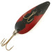 Vintage  American Sportsman NU Spoon, 2/5oz Black / Red / Nickel fishing spoon #4632