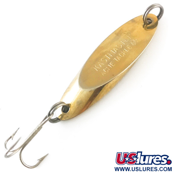Vintage  Acme Kastmaster , 1/4oz Gold fishing spoon #4633