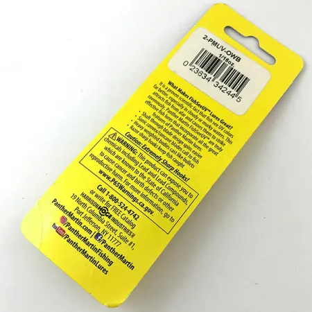 Panther Martin 2​ UV, 3/32oz Rainbow Trout spinning lure #4638