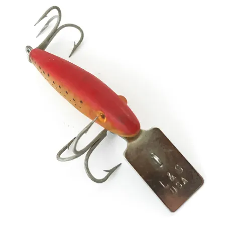 Vintage L&S Bait Mirro lure MirrOlure, 3/32oz Golden Trout fishing lure #4645