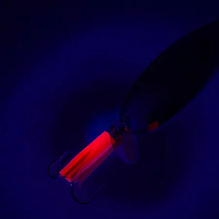 Vintage Johnson Sprite, 1/2oz Nickel fishing spoon #4648