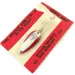  Eppinger Dardevle Midget, 3/16oz Red / White fishing spoon #4663