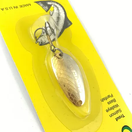 Thomas Colorado, 3/16oz Gold / Nickel fishing spoon #4665