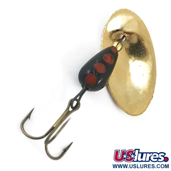Vintage   Panther Martin 4, 1/8oz Gold / Red / Black spinning lure #4676