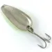 Vintage   Blue Fox Tor-P-Do UV, 1/2oz Yellow / Nickel UV Glow in UV light, Fluorescent fishing spoon #4690