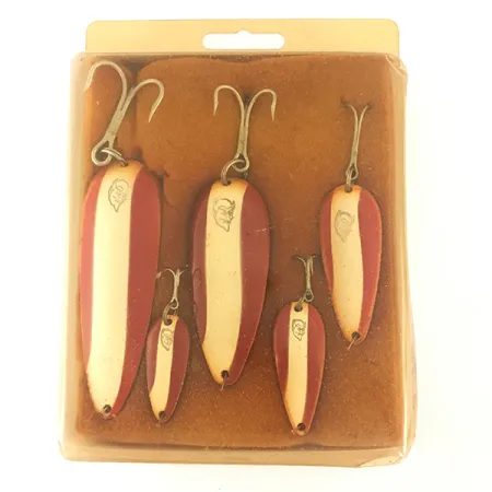 Eppinger Dardevle Kit, 1oz Red / White / Nickel fishing spoon #4694