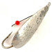 Vintage  Marathon Bait Company Weedless Marathon Weedless Wobbler, 1/2oz Hammered Silver fishing spoon #4701