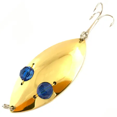 Vintage Horrocks-Ibbotson Wobbler, 3/4oz Gold fishing spoon #4705