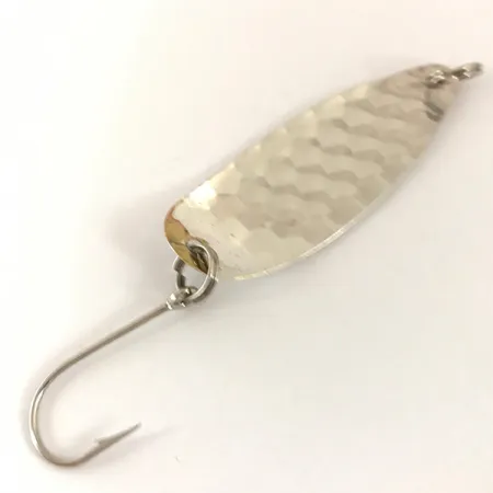 Vintage Quickstrike Quick Strike, 3/32oz Hammered Silver fishing spoon #4706