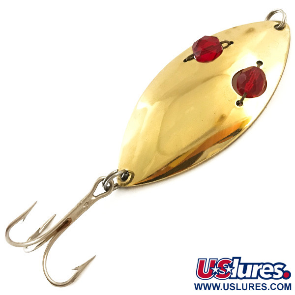 Vintage Red Eye Wiggler Spoon Fishing Lure