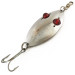 Vintage  Hofschneider Red Eye Wiggler, 1oz Nickel fishing spoon #4730