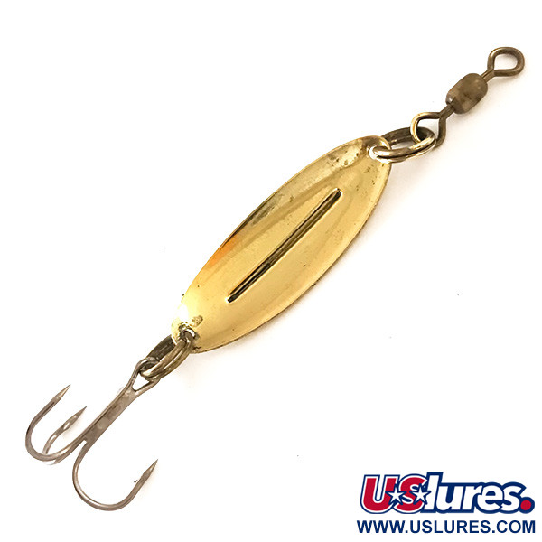 Vintage   Williams Wabler W20, 3/32oz Gold fishing spoon #4734