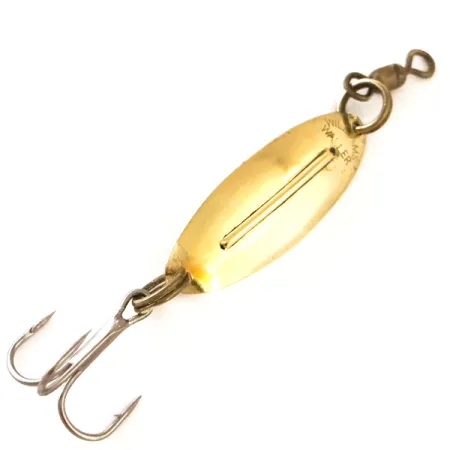 Vintage Williams Wabler W20, 3/32oz Gold fishing spoon #4734