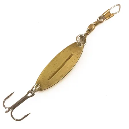 Vintage Williams Wabler W20, 3/32oz Brass fishing spoon #4742