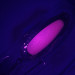   Blue Fox Pixee UV , 1/2oz Hammered Nickel / Pink UV Glow in UV light, Fluorescent​ fishing spoon #4747