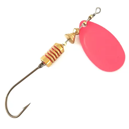 Mepps Aglia 3 Hot Pink UV, 1/4oz Pink spinning lure #4753