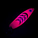  Mepps Syclops 1 UV, 2/5oz Pink / Brass fishing spoon #4754