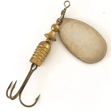 Vintage Vintage Mepps Aglia 3 (1950s), 1/4oz Brass spinning lure #4776