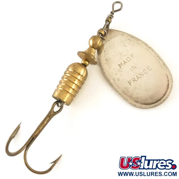 Vintage   Vintage Mepps Aglia 3 (1950s), 1/4oz Silver spinning lure #4777