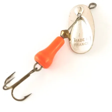 Vintage Mepps Elix 1, 1/8oz Silver spinning lure #4778