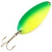 Vintage   Acme Little Cleo, 2/5oz Yellow / Green / Nickel fishing spoon #4781