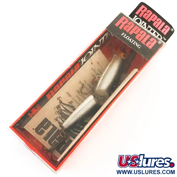 Rapala Jointed J-7, 1/8oz Silver fishing lure #4792