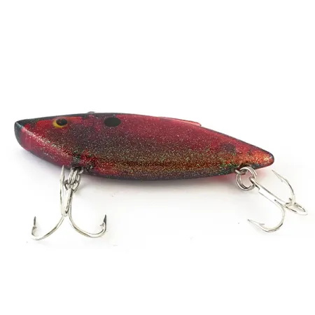Bill Lewis Rat-L-Trap, 1/2oz Red with Green Glitter fishing lure #4793