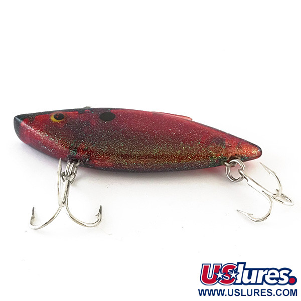   Bill Lewis Rat-L-Trap, 1/2oz Red with Green Glitter fishing lure #4793