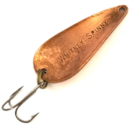 Vintage Other Whitney Spinny, 1/3oz Copper fishing spoon #4803