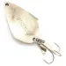 Vintage  Acme K.O. Wobbler, 1/2oz Nickel / Blue fishing spoon #4807
