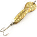 Vintage   Loco 3 Glen Evans, 3/5oz Gold fishing spoon #4813