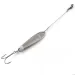 Vintage   Hopkins shorty 150, 1 1/2oz Hammered Nickel fishing spoon #4820