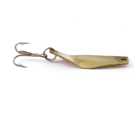 Vintage Z-RAY Lures Z-Ray, 3/64oz Brass / Red fishing spoon #4837