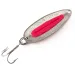 Vintage   Blue Fox Pixee UV, 1/4oz Hammered Nickel / Pink fishing spoon #4841