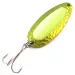 Vintage   Blue Fox Pixee UV, 1/2oz Green Gold / Yellow fishing spoon #4842