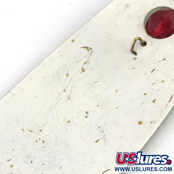 Vintage  Eppinger Red Eye Evil Eye, 3/4oz Fluorescent Yellow / Green / White fishing spoon #4848