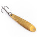 Vintage  Other Jig Lure, 1/4oz Hammered Gold fishing spoon #4855